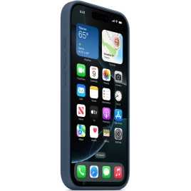 Чехол Apple Silicone Case with MagSafe для iPhone 16 Pro Max Denim