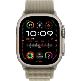 Смарт-часы Apple Watch Ultra 2 49mm Titanium Case with Olive Alpine Loop S