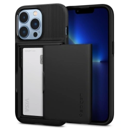 Чехол Spigen Slim Armor CS для iPhone 13 Pro (ACS03274) Black