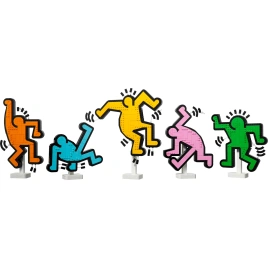 Конструктор LEGO Art Keith Haring — Dancing Figures 31216