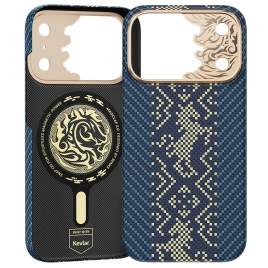 Чехол Benks Knight Air C1 Kevlar Case для iPhone 18 Pro Max Blue Knight (C.K.FL.AP.GD.C073)