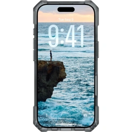 Чехол UAG MagSafe Essential Armor для iPhone 17 Ash/Black