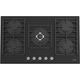 Газовая варочная панель Korting HGG 9835 CTN Black