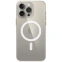 Силиконовый чехол Apple MagSafe для iPhone 15 Pro Max Clear