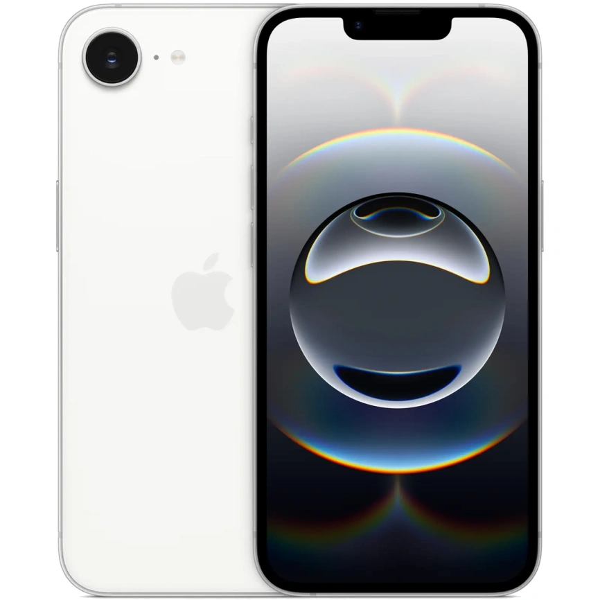 Смартфон Apple iPhone 16e 256Gb Dual Sim White фото 1