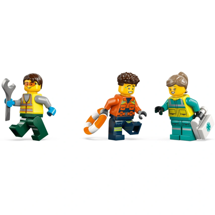 Конструктор LEGO City Airplane, Truck and Hovercraft Remix 60505 фото 3