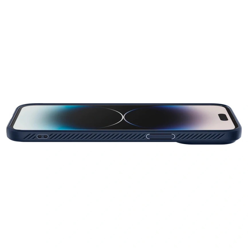 Чехол Spigen Liquid Air для iPhone 14 Pro (ACS04958) Navy Blue фото 7