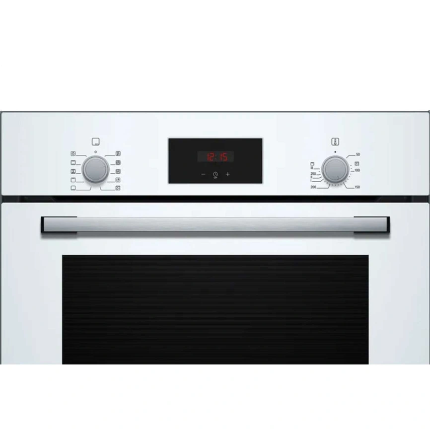 Электрический духовой шкаф Bosch Serie 2 HBF512BW1T White фото 2