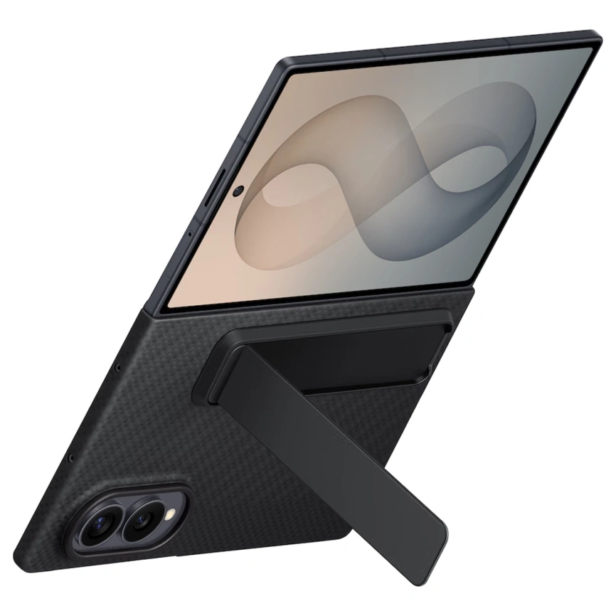 Чехол Samsung Carbon StanDing Case для Galaxy Z Fold8 Black фото 2