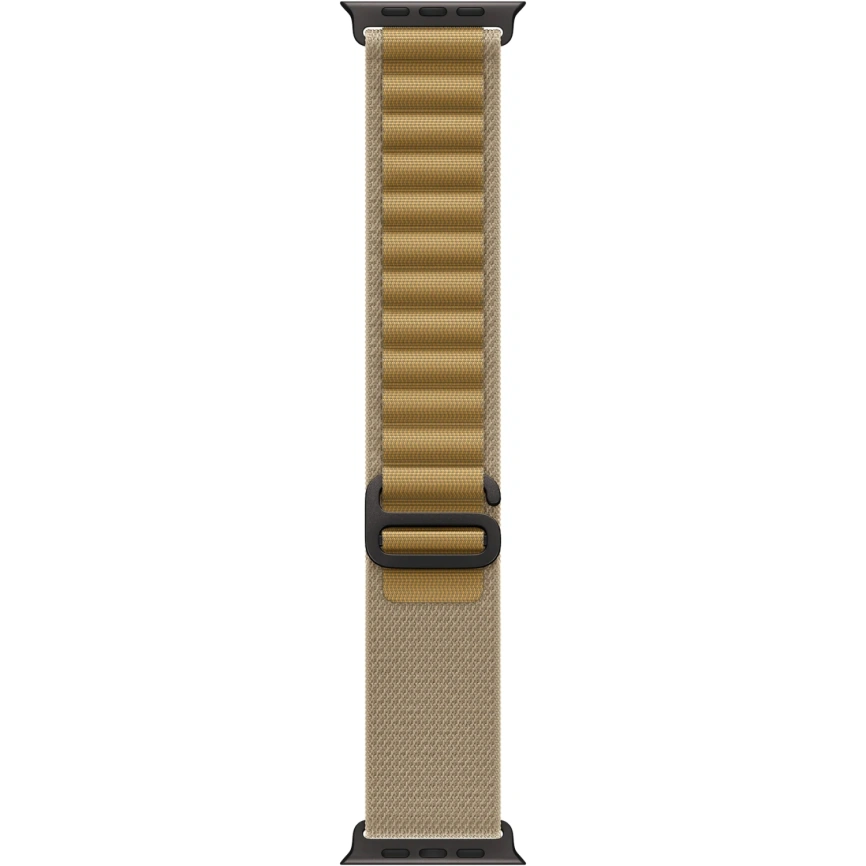Ремешок Apple Watch Ultra 49mm Tan Alpine Loop L Black Titanium Finish (MYQ23FE) фото 1