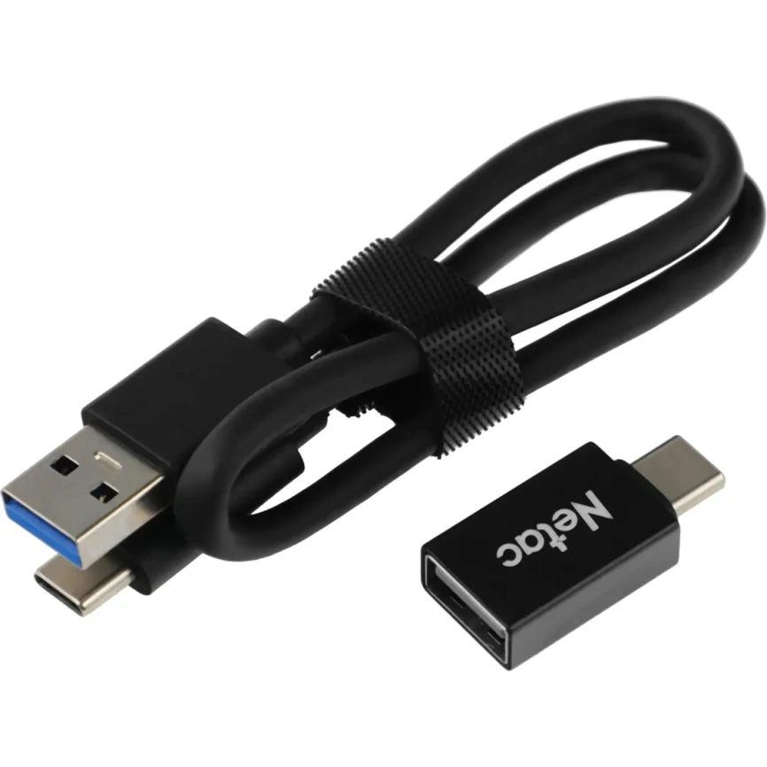 Внешний SSD накопитель Netac NT01Z9-001T-32BK USB-C Black фото 6
