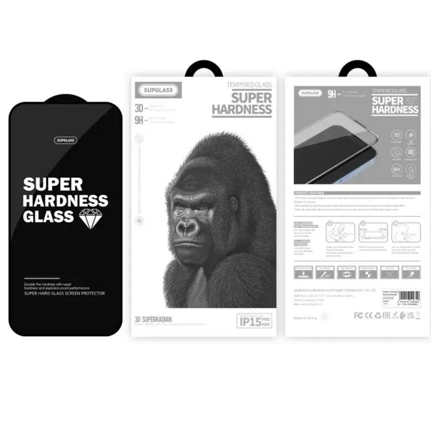 Защитное стекло Supglass SG-11 3D Super Radian Glass для iPhone 17 Pro фото 1