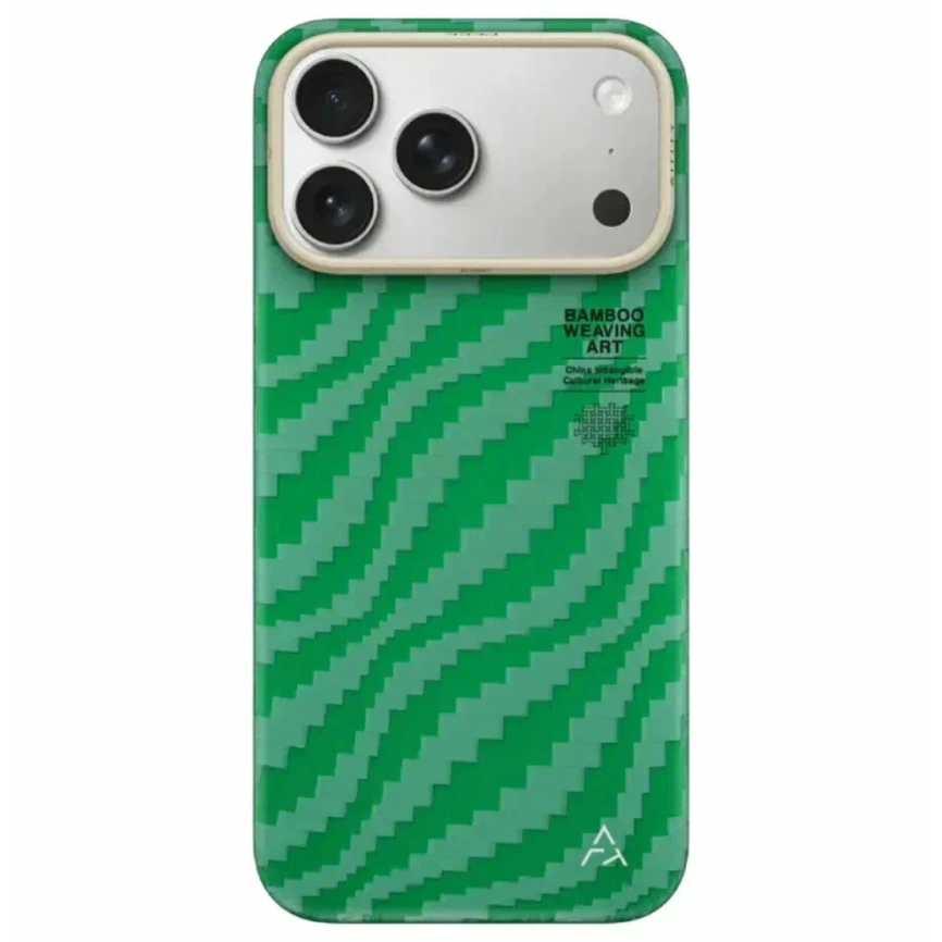 Чехол Airity Bamboo Shadow Oriental для iPhone 17 Pro Max China Green фото 1