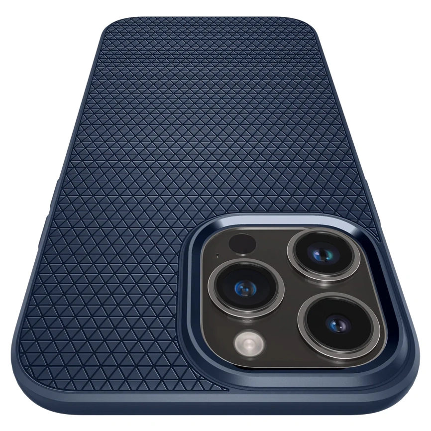 Чехол Spigen Liquid Air для iPhone 14 Pro (ACS04958) Navy Blue фото 6