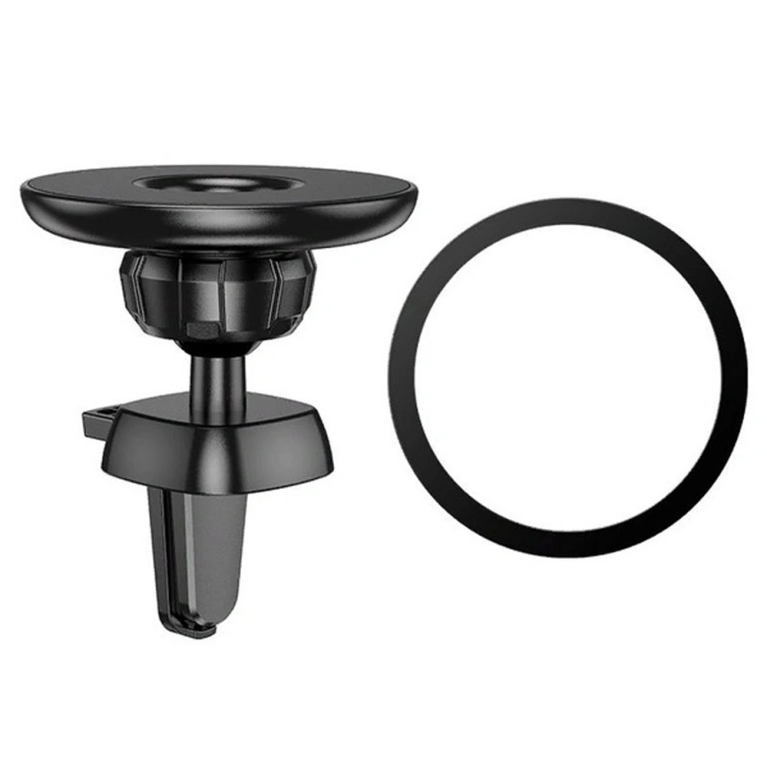Автомобильный держатель Hoco CA112 Air Outlet Car Holder Black фото 4