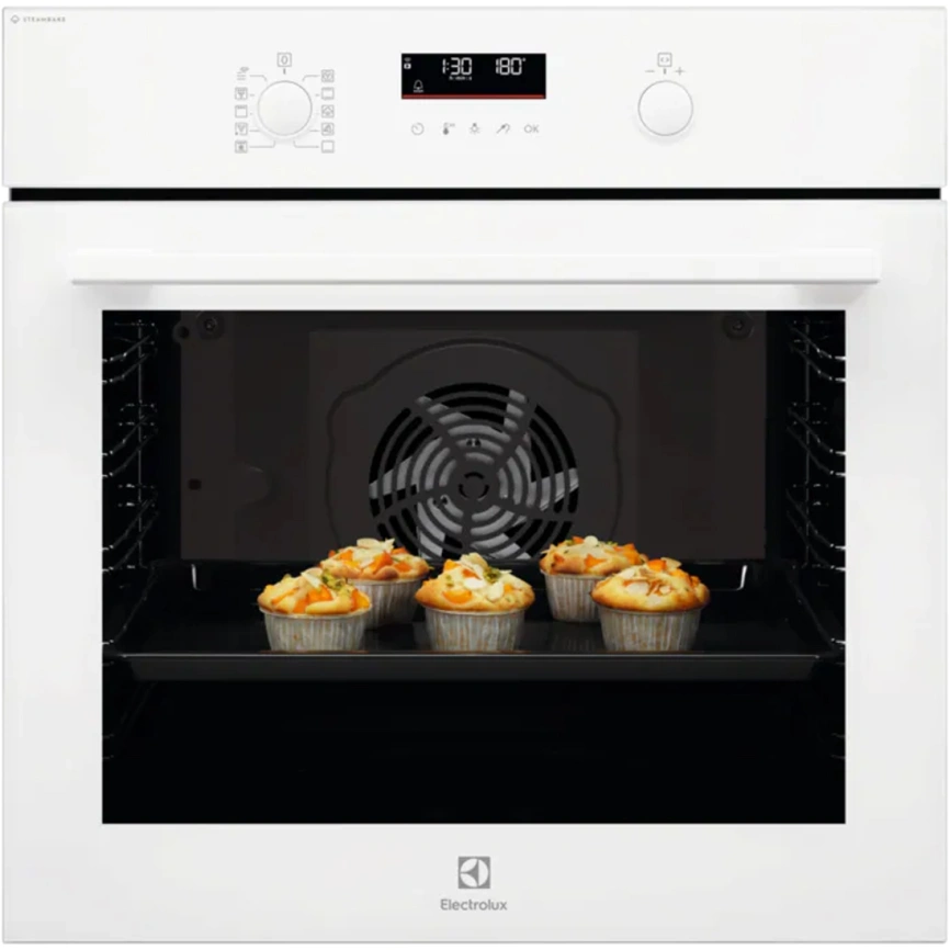 Электрический духовой шкаф Electrolux EOD6F77WV White фото 1