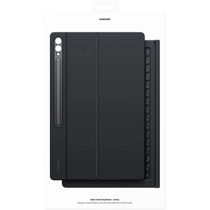 Чехол-клавиатура Samsung Book Cover Keyboard AI Key для Galaxy Tab S10 Ultra/S9 Ultra Black (EF-DX925UB) фото 10