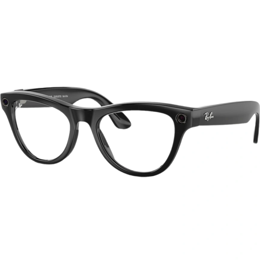 Умные очки Ray-Ban Skyler Shiny Black/Transitions (RW4010) M Cerulean Blue фото 2