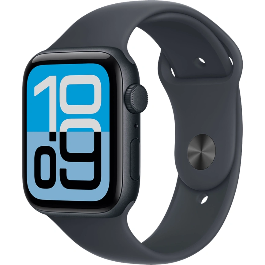 Смарт-часы Apple Watch SE (2025) 40mm Midnight Aluminum Midnight Sport Band S/M фото 1