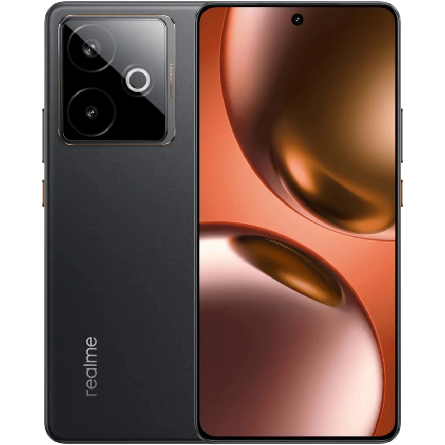 Смартфон Realme GT7T 12/512Gb Obsidian Black фото 1