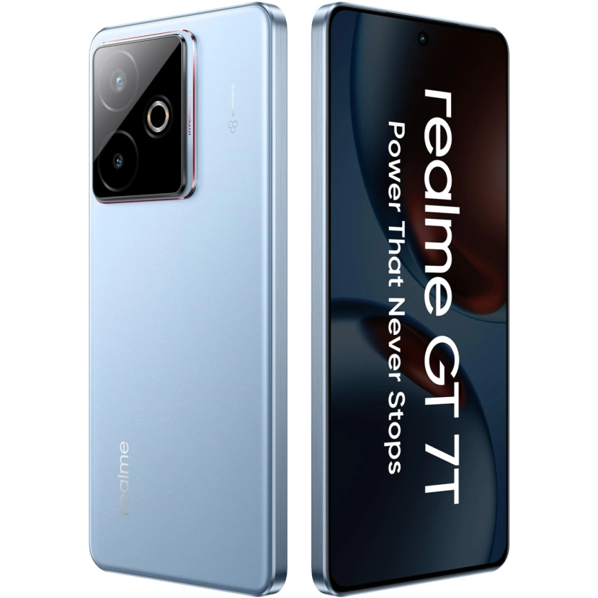 Смартфон Realme GT7T 12/256Gb IceSense Blue фото 3