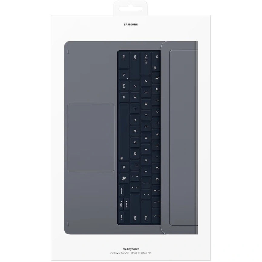Клавиатура Samsung Pro Keyboard with Touchpad для Galaxy Tab S11 Ultra Gray (EF-DX935UJEGRU) фото 5
