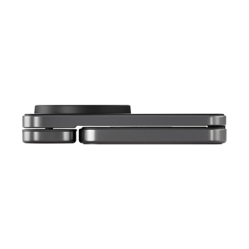 Беспроводное зарядное устройство EnergEA MagTrio Plus 3-in-1 Qi2 MagSafe Space Grey фото 3