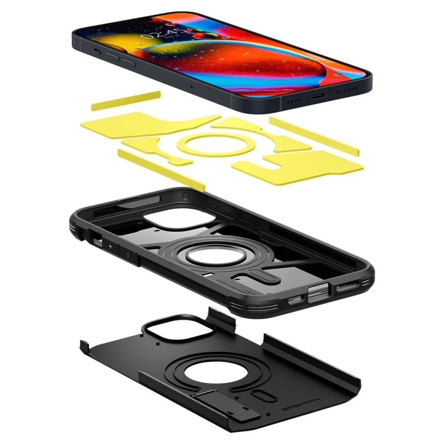 Чехол Spigen Tough Armor MagFit для iPhone 14 Plus (ACS04915) Black фото 8
