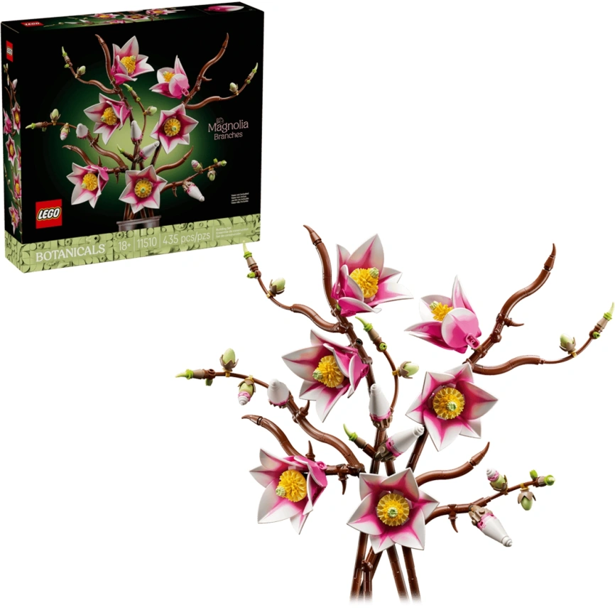 Конструктор LEGO Botanical Magnolia Branches 11510 фото 1