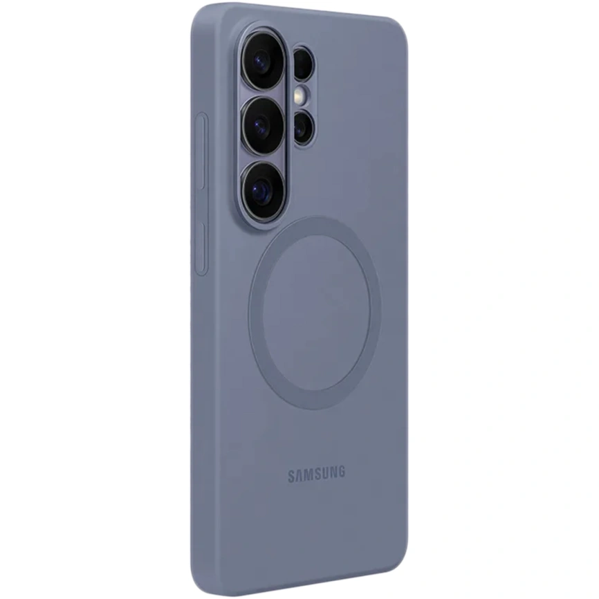 Чехол Samsung Silicone Magnet Case для Samsung Galaxy S26 Ultra Blue Violet фото 3