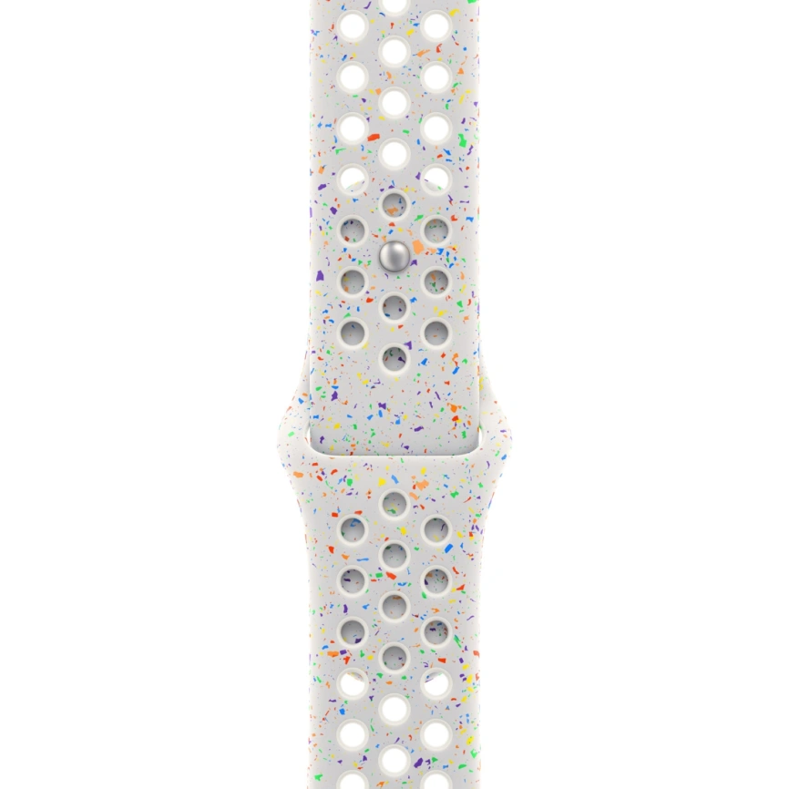 Ремешок Apple Watch 46mm Pure Platinum Nike Sport Band M/L фото 1