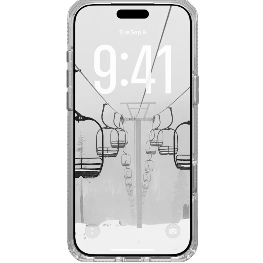 Чехол UAG MagSafe Plyo Case для iPhone 17 Pro Max Ice/Silver (114530114333) фото 2