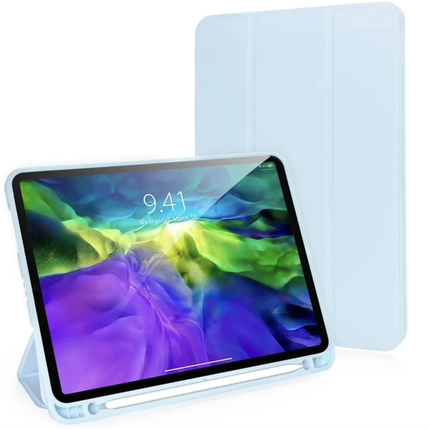 Чехол Gurdini Milano Series для ipad Air 13 (2026) Cloud Blue фото 1