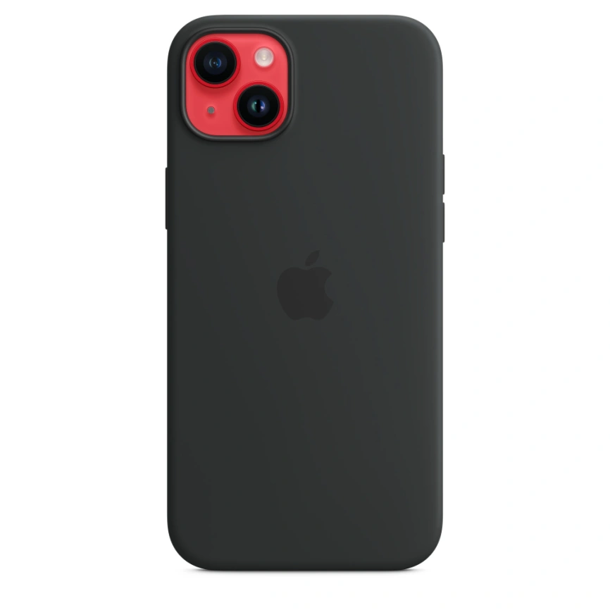 Силиконовый чехол Apple для iPhone 14 Plus Midnight фото 4