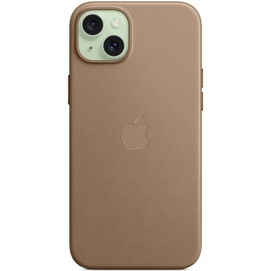 Чехол Apple FineWoven with MagSafe для iPhone 15 Plus Taupe фото 4