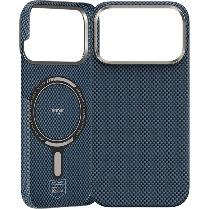 Чехол Benks ArmorTint Case built with Kevlar для iPhone 17 Pro Max StarLight Blue фото 1