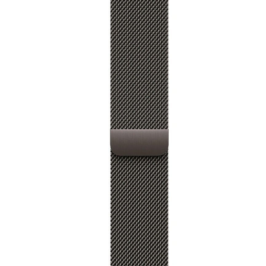 Смарт-часы Apple Watch Series 11 42mm Natural Titanium Case with Slate Milanese Loop фото 3