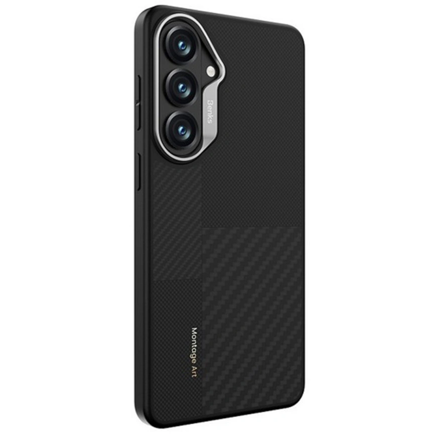 Чехол Benks ArmorPro Kevlar Montage для Samsung Galaxy S26 Black фото 3
