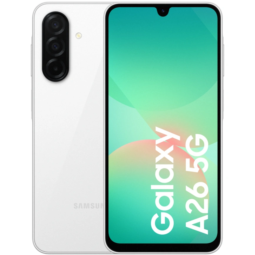 Смартфон Samsung Galaxy A26 5G 8/256Gb White фото 1