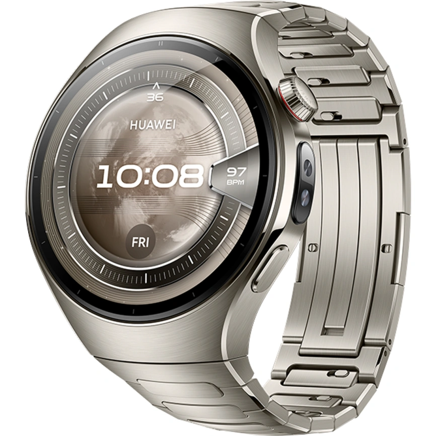 Смарт-часы Huawei Watch 5 46mm Titanium (55020EVK) фото 1