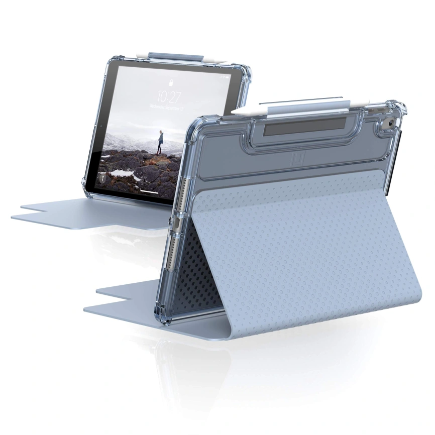 Чехол UAG lucent для ipad 10.2 2021 ( 12191N315151) Soft Blue фото 1