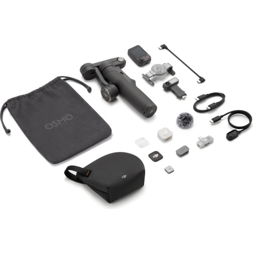 Электрический стабилизатор DJI Osmo Mobile 8 P Creator Combo Black фото 1